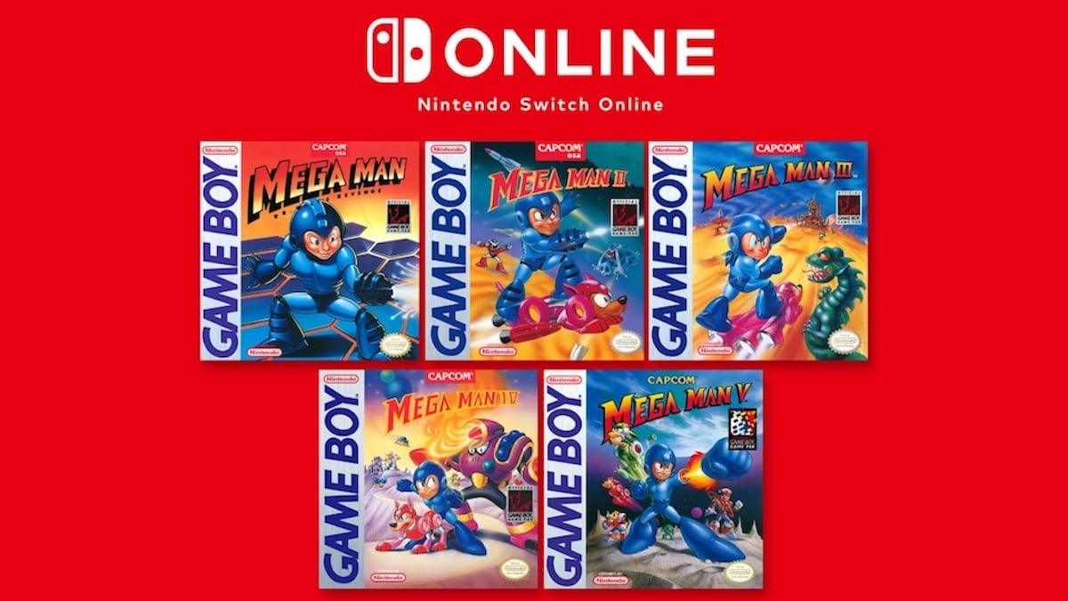 5 классических игр Mega Man для Game Boy пополнили линейку Nintendo Switch Online