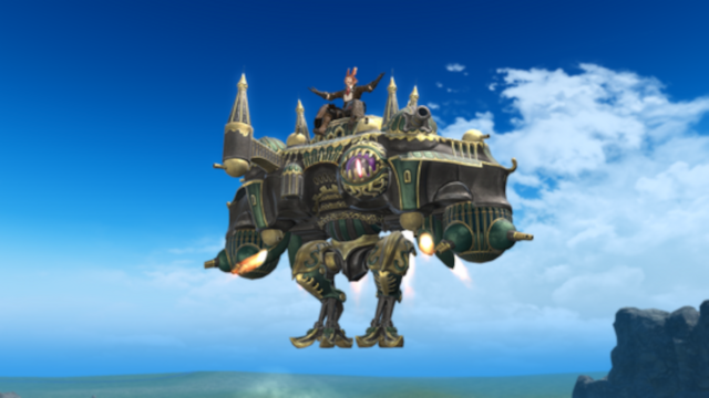 Oppressor mount in Final Fantasy XIV