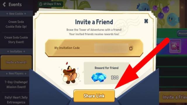 Other ways to get free rewards in Cookie Run: Tower of Adventures