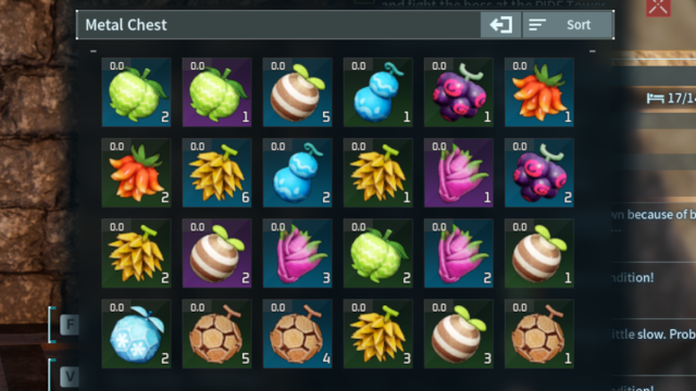 Skill Fruits in Palworld