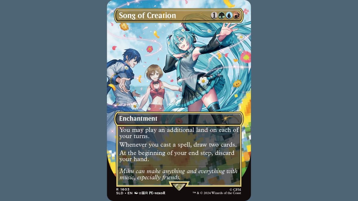 song of creation mtg hatsune miku