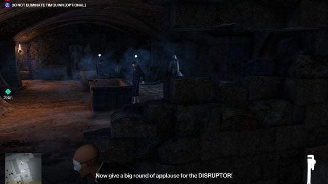 two guards in crypt in hitman world of assassination the disruptor
