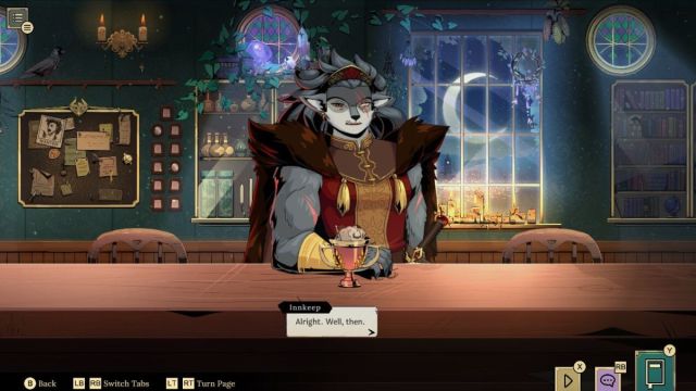 wolf character in tavern talk