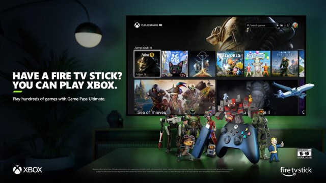 Xbox Game Pass coming to Amazon Fire TV Sticks, with no need for a console