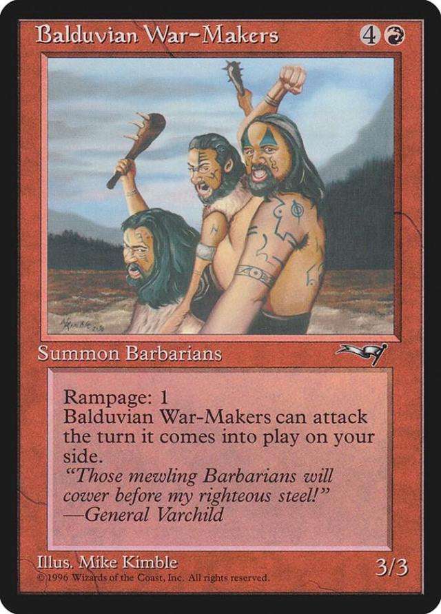 Balduvian War-Makers card