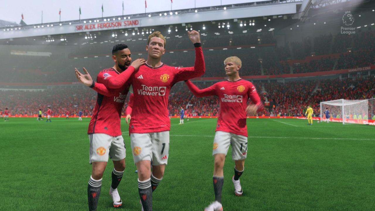 An image of Manchester United in EA FC 24