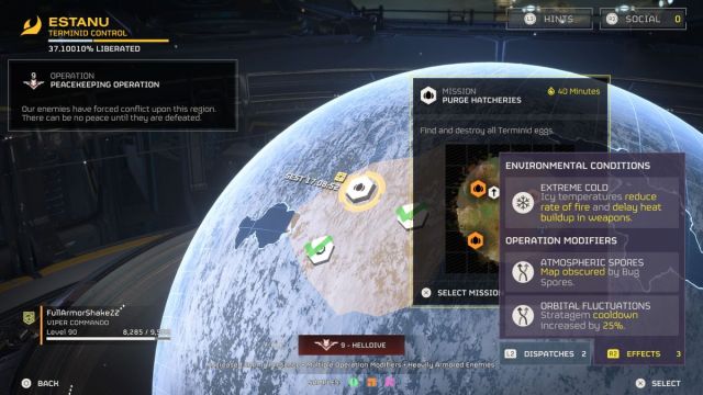 Helldivers 2 planetary effects