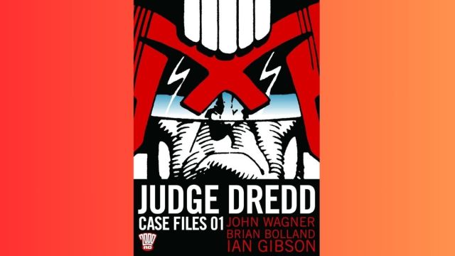 Judge Dredd sci fi graphic novel