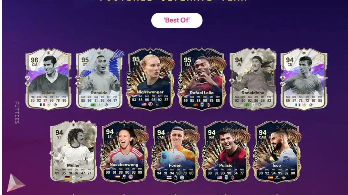 An image of EA FC 24 Futties Best of Batch 1