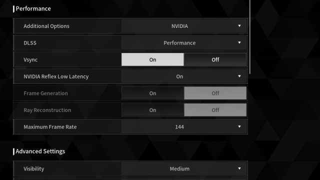 The First Descendant DLSS Options