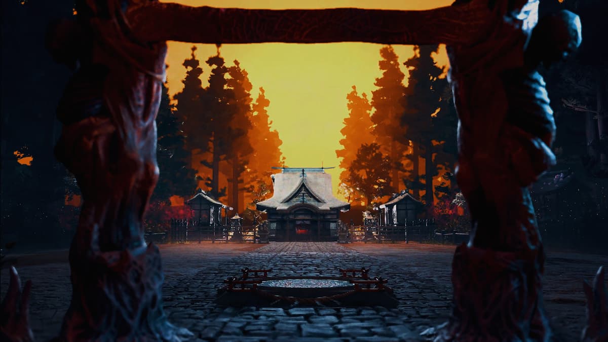 The Main Shrine in Kunitsu Gaming Path of the Goddess