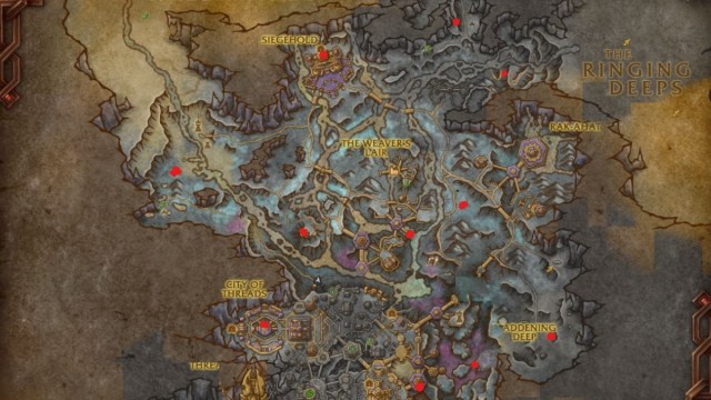 Where to find all Skyriding Glyphs in WoW: The War Within beta