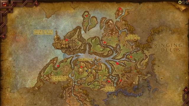 Where to find all Skyriding Glyphs in WoW: The War Within beta