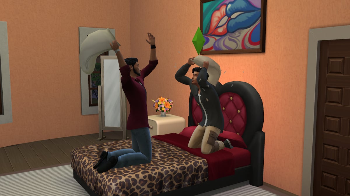 Couple in Sims 4 Lovestruck