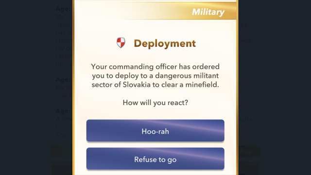 BitLife deployment screen