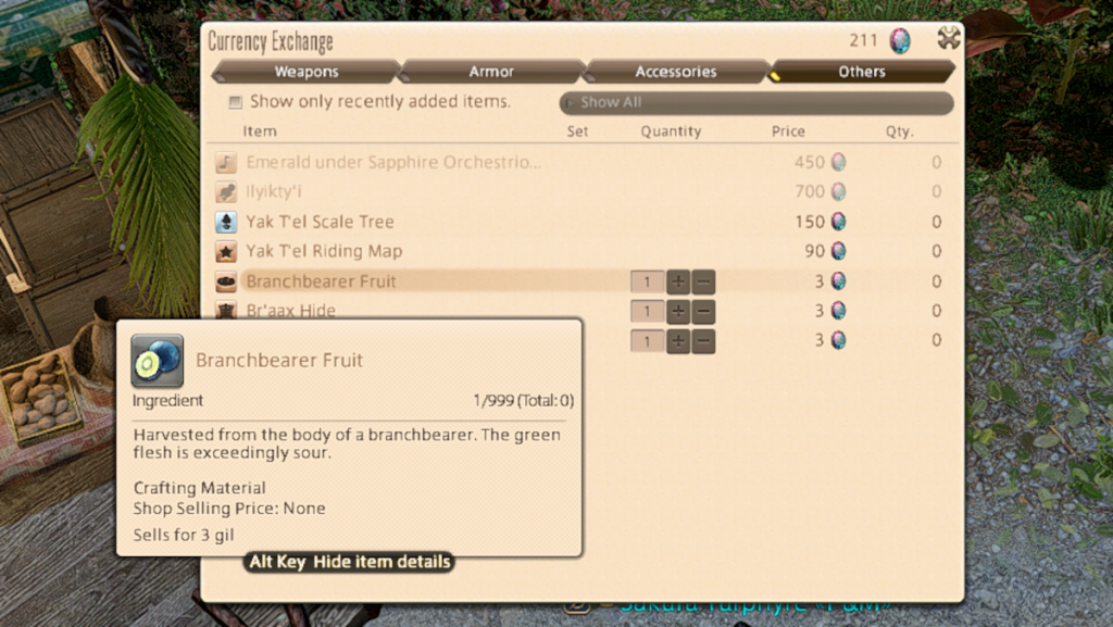 How to get Branchbearer Fruit in Final Fantasy XIV (FFXIV)