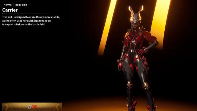 The First Descendant Carrier Bunny skin