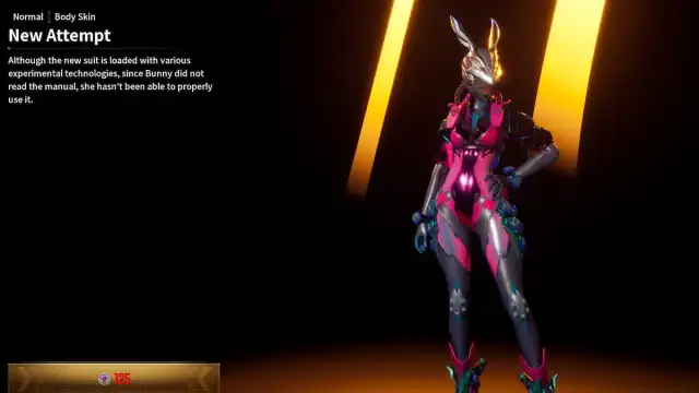 The First Descendant New Attempt Bunny skin