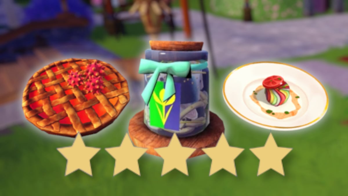 All 5-star meals in Disney Dreamlight Valley