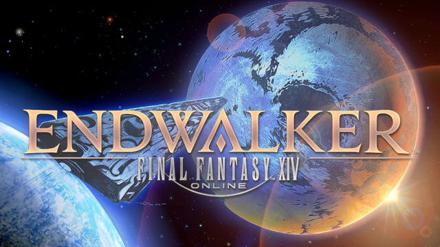 Endwalker title screen in Final Fantasy XIV