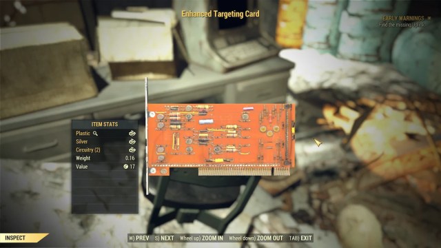 fallout 76 enhanced targeting card inspect screen