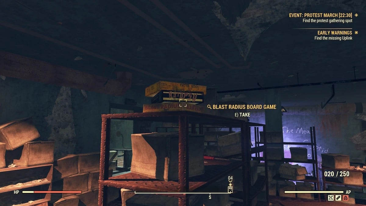 Where to find board games in Fallout 76