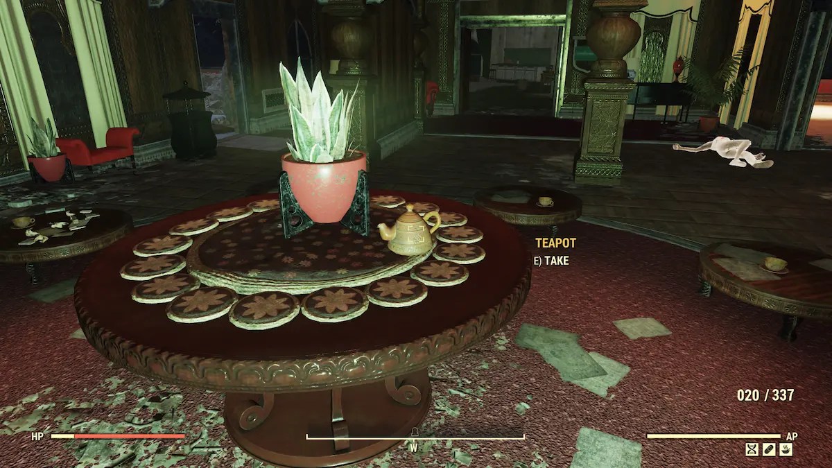 Where to find Teapots in Fallout 76