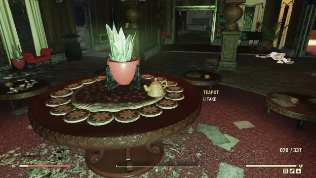 fallout 76 palace of the winding path teapot