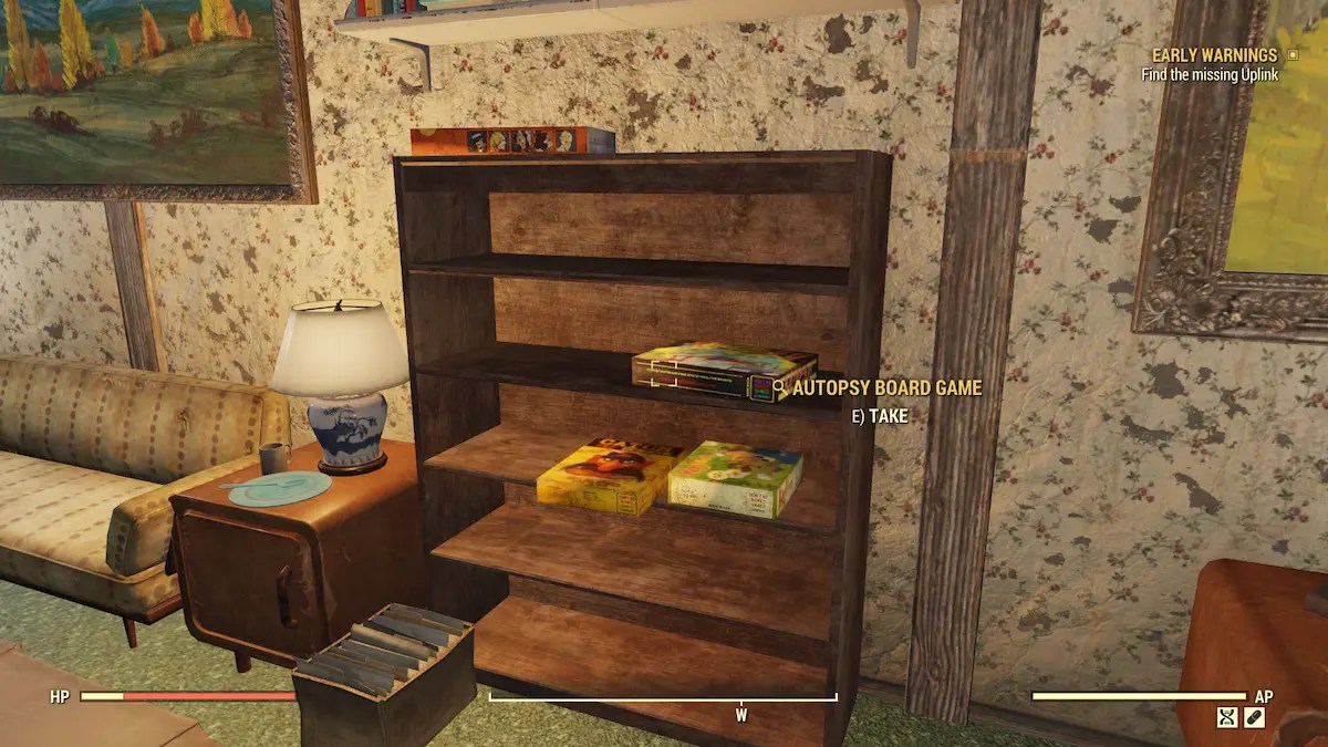 Where to find board games in Fallout 76