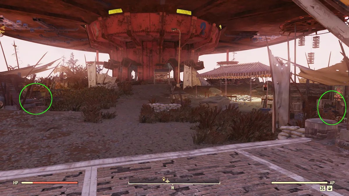 Where to find items that scrap into fiberglass in Fallout 76