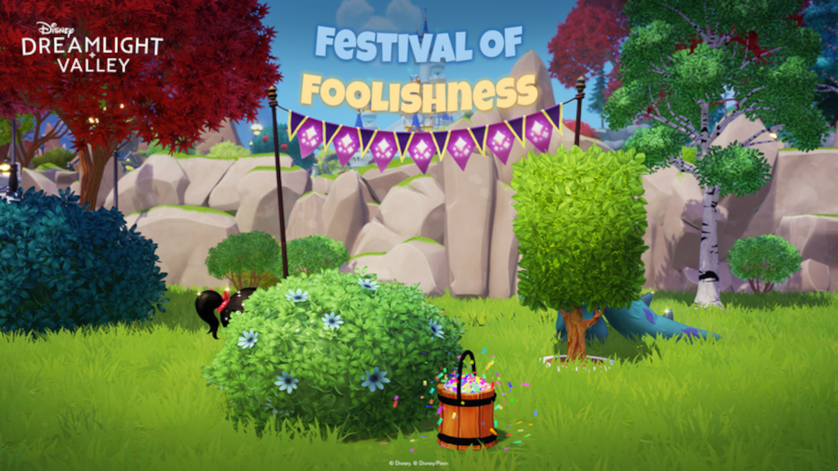 Festival of Foolishness 2024 art, Disney Dreamlight Valley