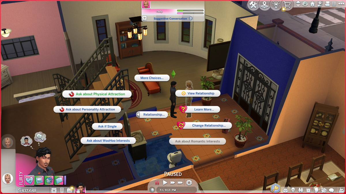 Sims 4 Lovestruck Attraction guide: Turn-Ons and Turns-Offs explained