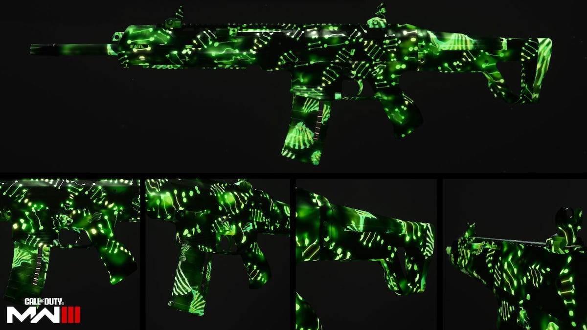Helical Reverb Camo in MW3 and Warzone