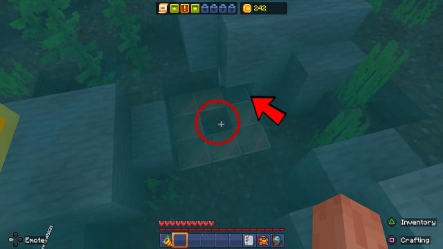 Trapdoor to Puzzle 3 Minecraft