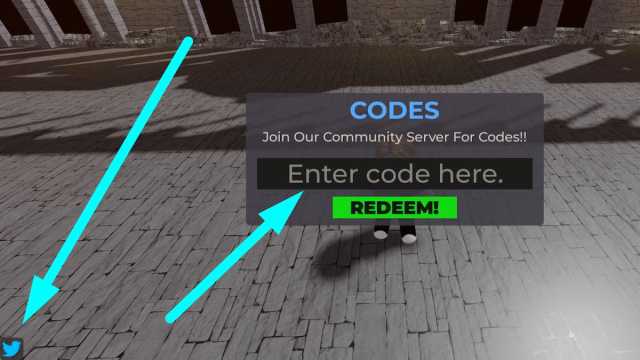 How to redeem codes in Roblox Chained Together