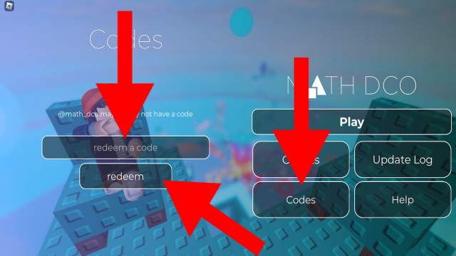 How to redeem Math DCO codes
