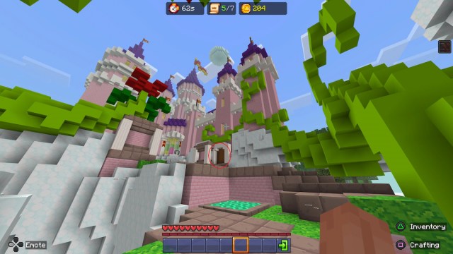 Castle in Minecraft