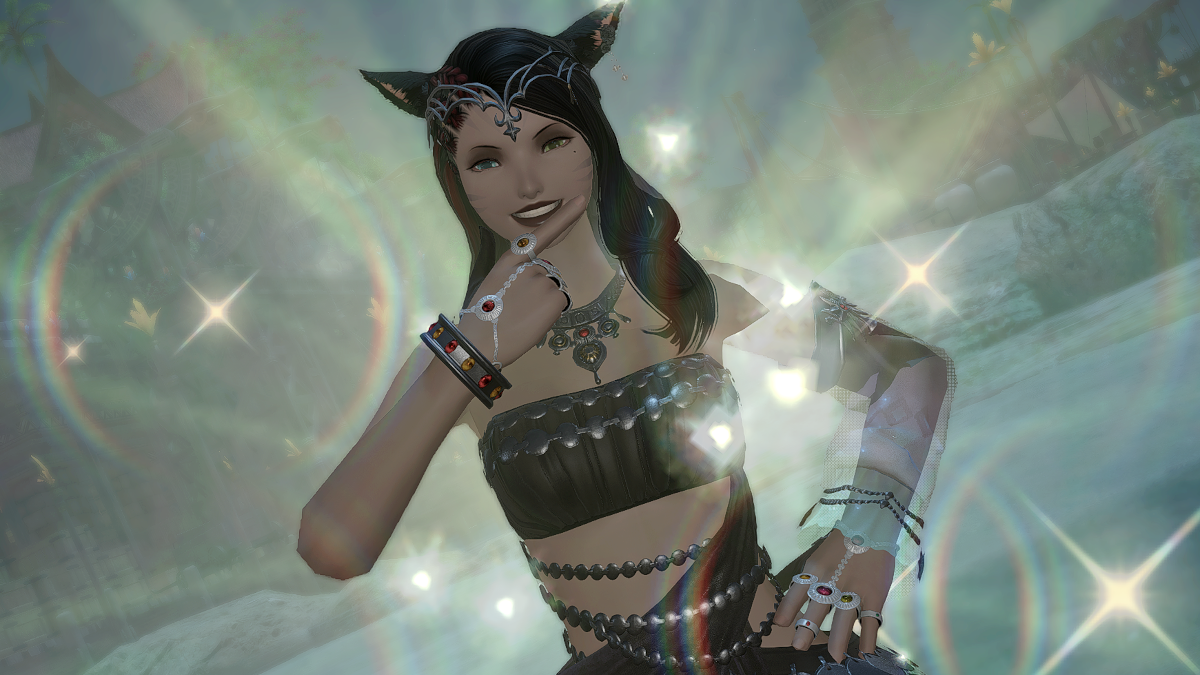 Humble Triumph emote in Final Fantasy XIV