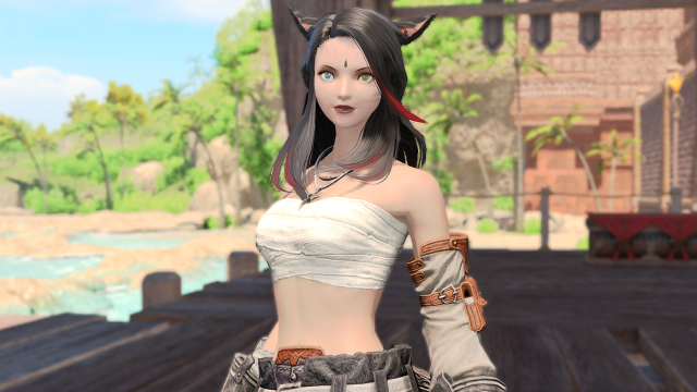 The Forgerise Chestwrap, level 100 Blacksmith item in Final Fantasy XIV