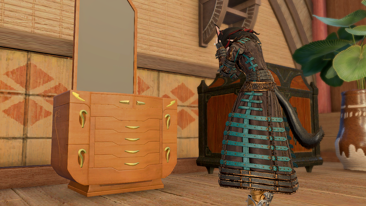 Final Fantasy XIV limits both style and storage with its Job-locked glamour