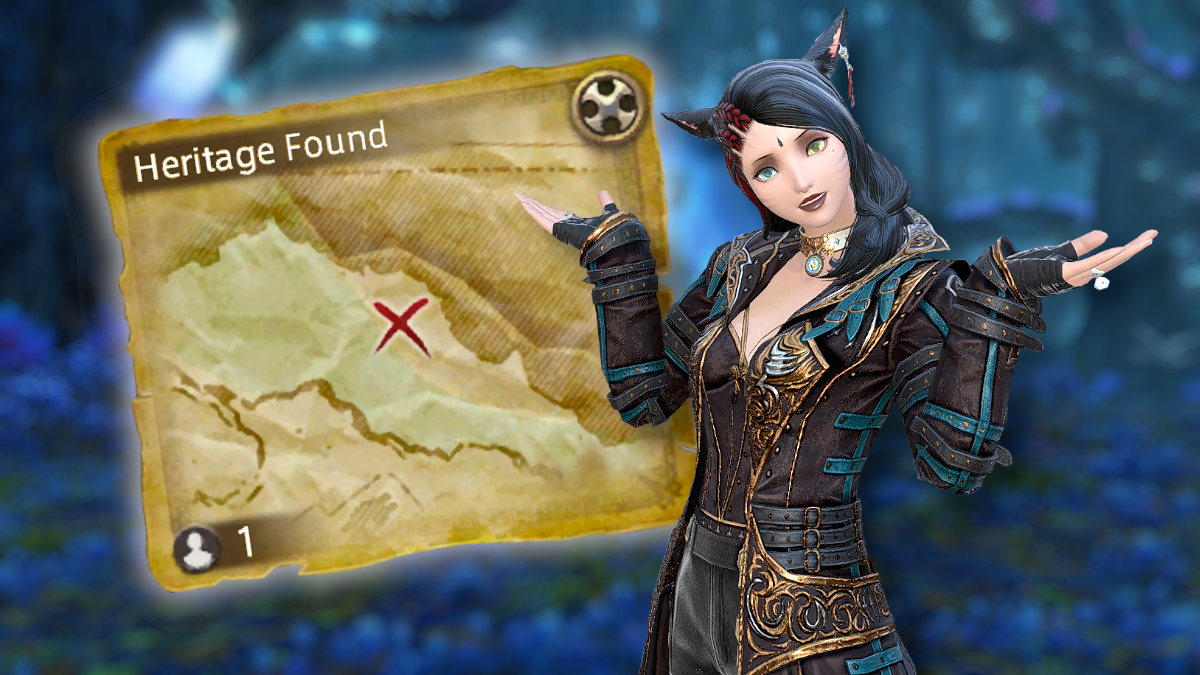 All possible locations for Loboskin Maps in FFXIV, including maps and coordinates