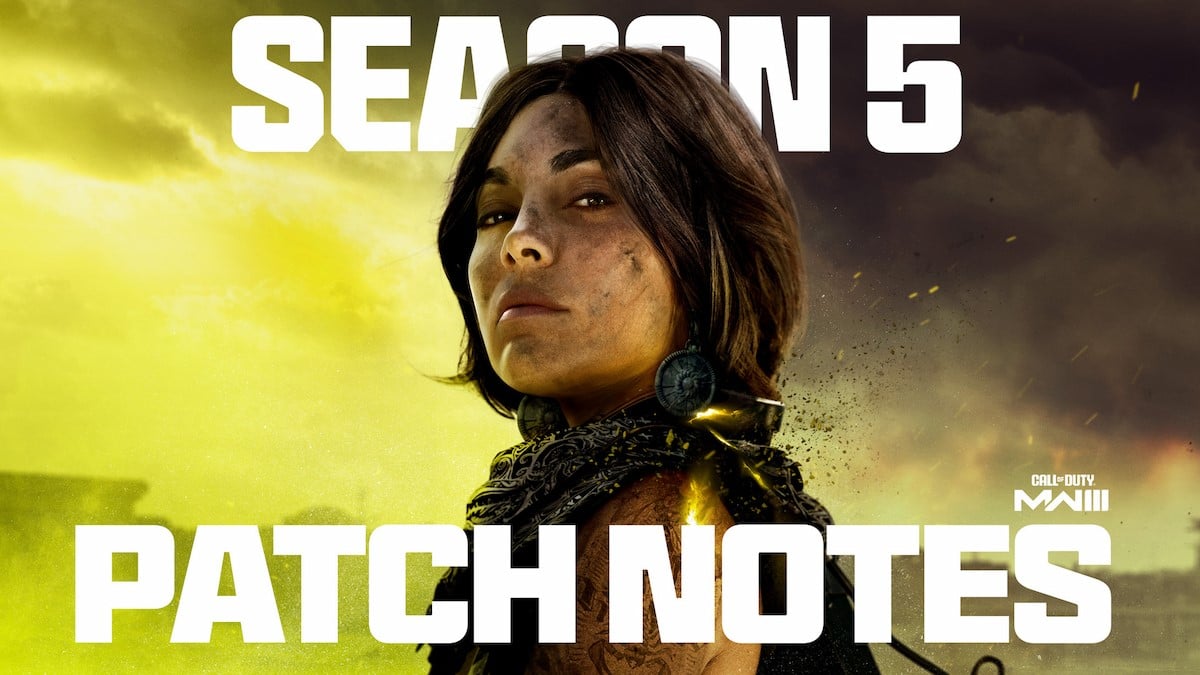 MW3 Season 5 patch notes art