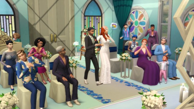Sims 4 My Wedding Stories pack