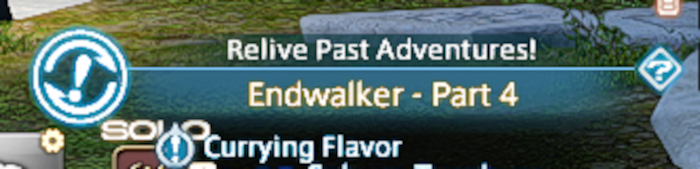 Quest indicator during New Game+ in Final Fantasy XIV