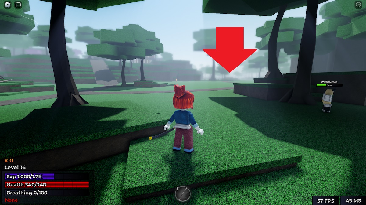 All Breathing style locations in Roblox Weak Legacy 2