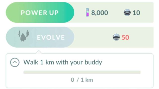 Woobat can be evolved after walking 1 Kilometer with it as your Buddy in Pokemon GO