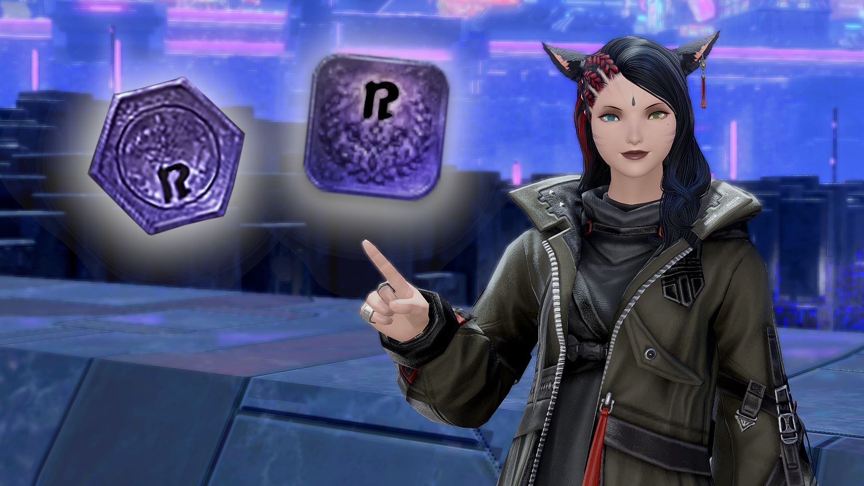 Purple Scrips in Final Fantasy XIV