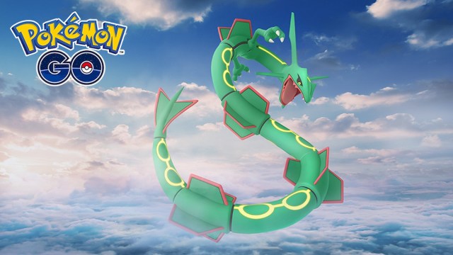 Rayquaza in Pokemon Go