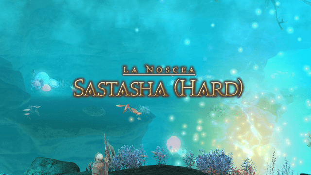 Sashtasha (Hard) title screen in Final Fantasy XIV