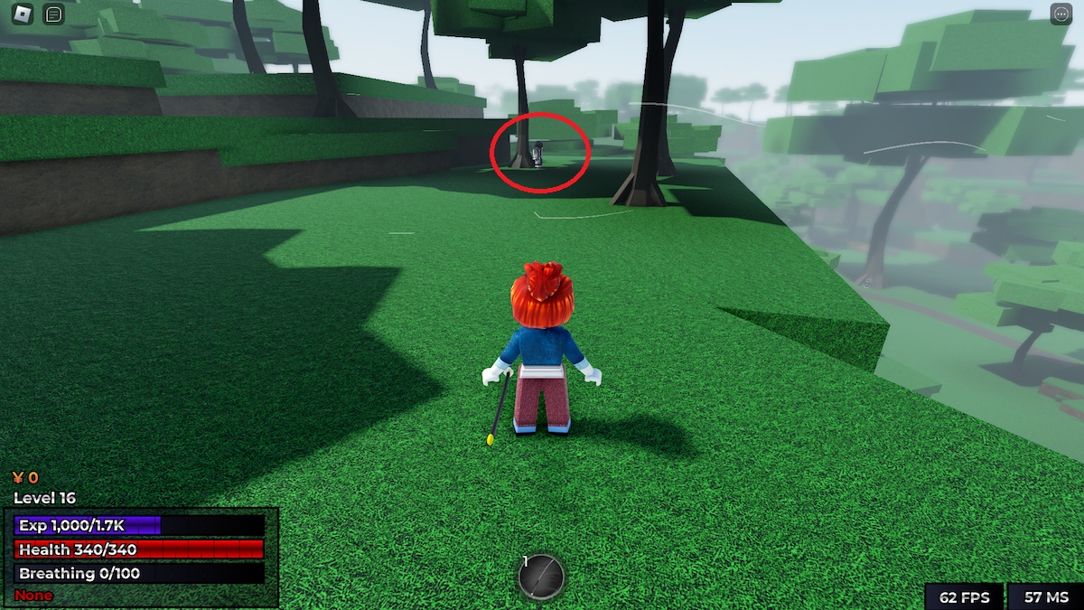 All Breathing style locations in Roblox Weak Legacy 2